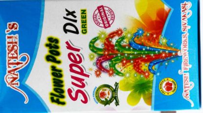 Flower pot Super Delox (2 Pcs)  Sivakasi Crackers