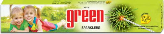 12 cm Green Sparklers12 cm Green Sparklers